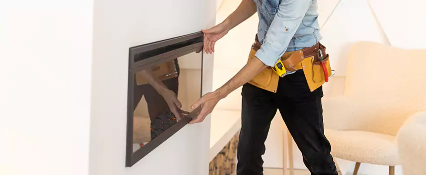 Metal Fireplace Installation in Lynnwood, Washington