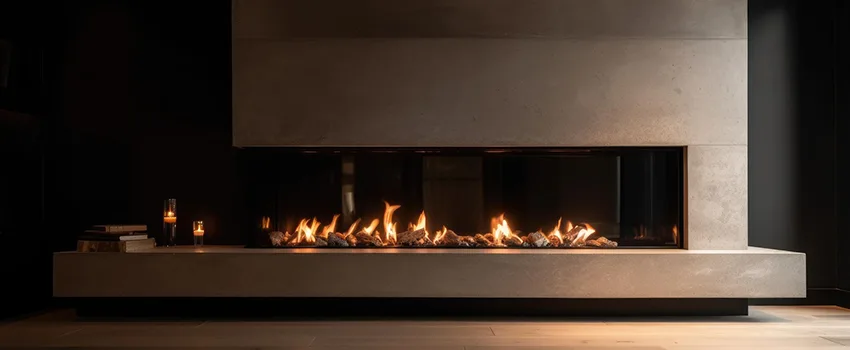 Gas Fireplace Ember Bed Design Services in Lynnwood, Washington