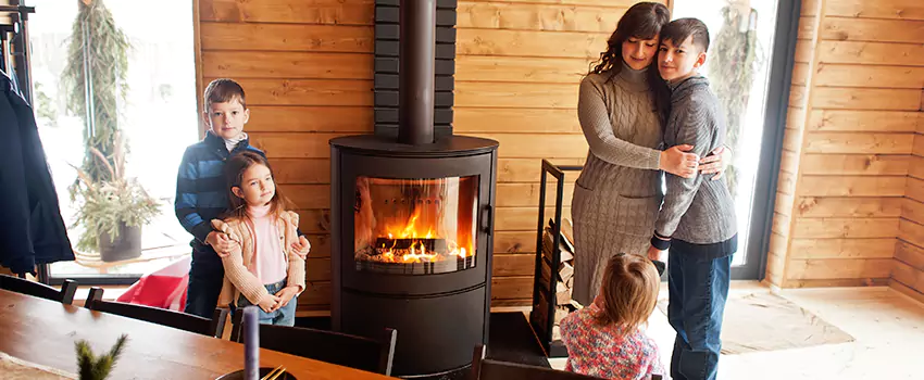 Morso Cast Iron Fireplace Insert Installation in Lynnwood, Washington
