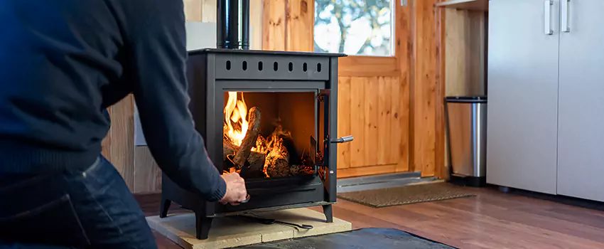 Open Hearth Wood Fireplace Installation in Lynnwood, WA