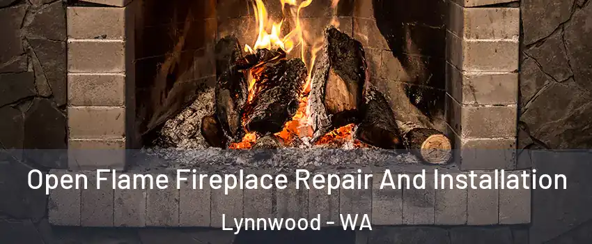  Open Flame Fireplace Repair And Installation Lynnwood - WA
